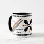 DULCIMER-MUG TASSE (Vorderseite Links)