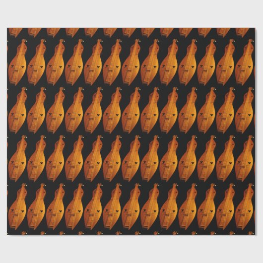 Dulcimer-Packpapier Geschenkpapier (Flach)