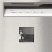 Dulcimer Player Magnet (In Situ (Geschirrspüler))