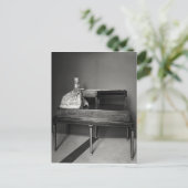 Dulcimer Player Postkarte (Stehend Vorderseite)