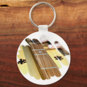 Dulcimer Schlüsselanhänger (Vorderseite)