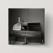 Dulcimer-Spieler Button (Vorderseite)