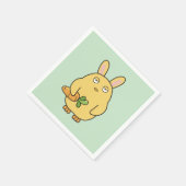 Dull Chick, Floppy Ohren Serviette (Ecke)