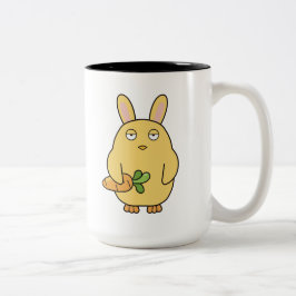 Dull Chick, Floppy Ohren Zweifarbige Tasse