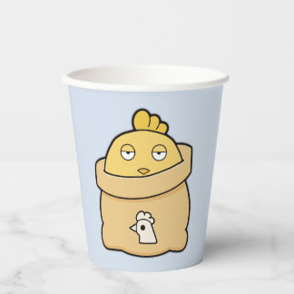 Dull Chick, Volltasche Pappbecher