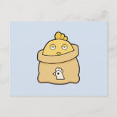 Dull Chick, Volltasche Postkarte (Vorderseite)