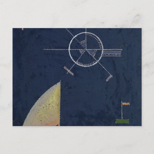 Dull Gray, 1930 von Wassily Kandinsky Postkarte (Vorderseite)