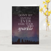 Dull nicht Ihren Schein Karte (Gelbe Blume)