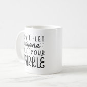 Dull your sparkle kaffeetasse (Vorderseite Links)