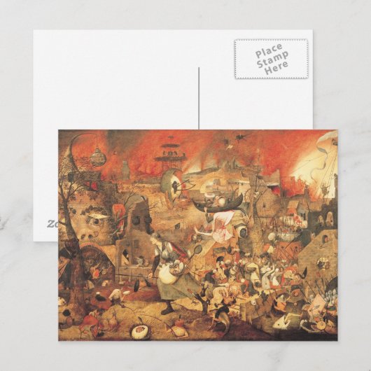 Dulle Griet 1564 Postkarte (Vorne/Hinten)