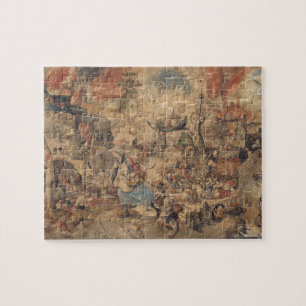 Dulle Griet (Mad Meg) von Pieter Bruegel Puzzle