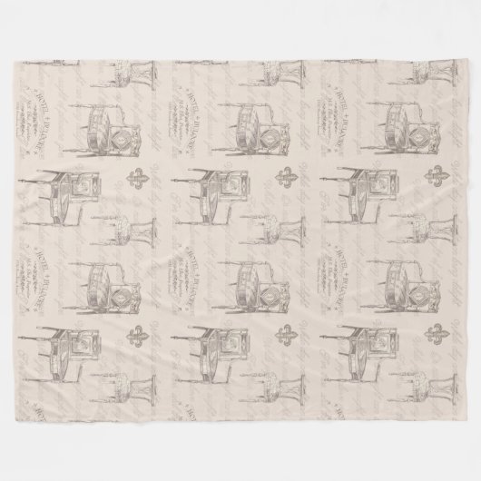 Dulocke Chairs Fleecedecke (Vorderseite (Horizontal))