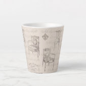 Dulocke Chairs Milchtasse (Vorderseite)