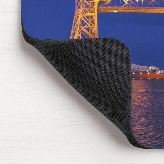 Duluth Aerial Lift Bridge & John G. Munson Mousepad (Ecke)