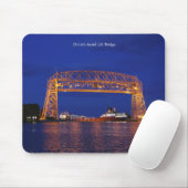 Duluth Aerial Lift Bridge & John G. Munson Mousepad (Mit Mouse)