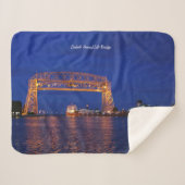 Duluth Aerial Lift Bridge & John G. Munson Sherpadecke (Vorderseite (Horizontal))