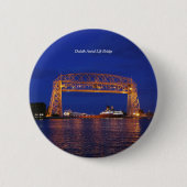 Duluth Aerial Lift Bridge & John G. Munson Taste Button (Vorderseite)