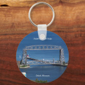 Duluth Aerial Lift Brift Metallschlüsselkette Schlüsselanhänger (Vorderseite)