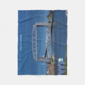 Duluth Air Lift Bridge Fleece Decke (Vorderseite)