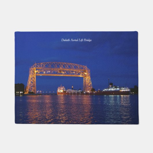 Duluth Air Lift Bridge & John G. Munson Fußmatte (Vorderseite)