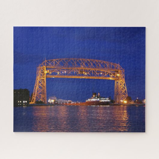 Duluth Air Lift Bridge & John G. Munson Puzzle (Horizontal)