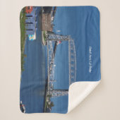 Duluth Air Lift Bridge Sherpa-Decke Sherpadecke (Vorderseite)
