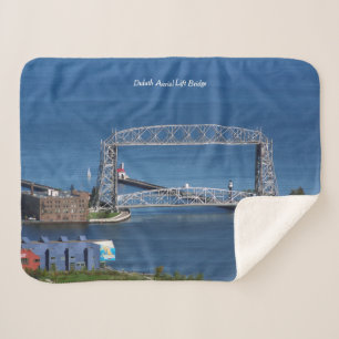 Duluth Air Lift Bridge Sherpa-Decke Sherpadecke