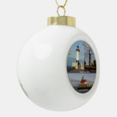 Duluth Entry Lights Ball oder Snowflake Ornament (Links)
