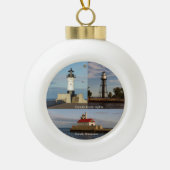 Duluth Entry Lights Ball oder Snowflake Ornament (Vorderseite)