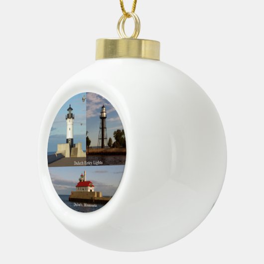 Duluth Entry Lights Ball oder Snowflake Ornament (Rechts)