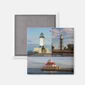 Duluth Entry Lights-Magnet Magnet (Vorderseite/Rückseite)