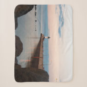 Duluth Harbor North Pier Light Sherpa Decke Sherpadecke (Vorderseite)