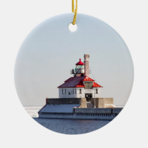 Duluth Harbour South Breakwater Leuchtturm Keramik Ornament