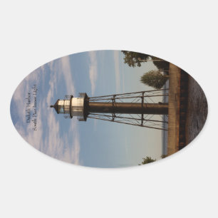Duluth Harbour South Pier Inner Light Aufkleber