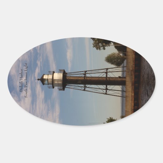 Duluth Harbour South Pier Inner Light Aufkleber (Vorderseite)