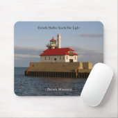 Duluth Harbour South Pier Light mousepad (Mit Mouse)