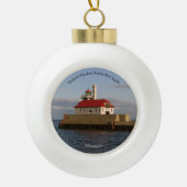 Duluth Harbour South Pier Light Ornament (Vorderseite)