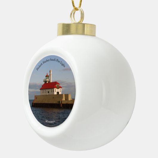 Duluth Harbour South Pier Light Ornament (Rechts)