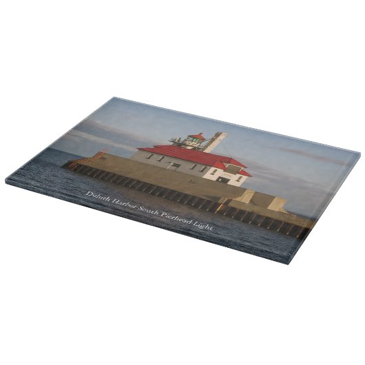 Duluth Harbour South Pierhead Light Schneidebrett (Ecke)