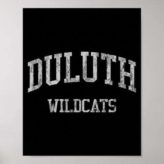 Duluth High School Hs Ga Kunstwerke Poster (Vorne)
