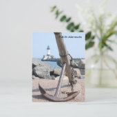 Duluth Lakewalk Anchor, Duluth Minnesota Postkarte (Stehend Vorderseite)
