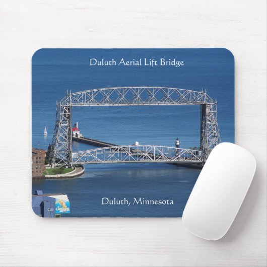 Duluth Luftbrücke Mousepad (Mit Mouse)