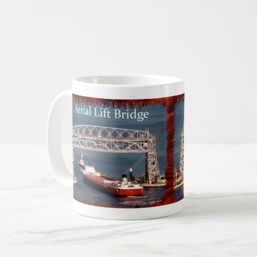 Duluth Luftbrücke & Roger Blough Tasse (Vorderseite Links)
