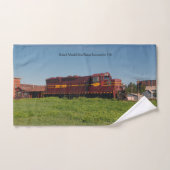 Duluth Mesabi Eisenbahn-Lokomotive 316 Badhandtuch Set (Handtuch)
