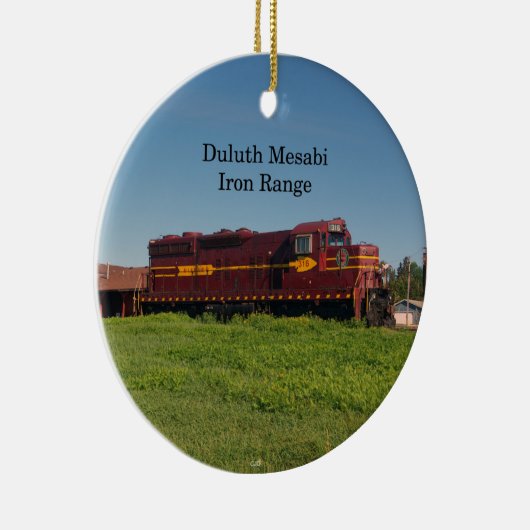 Duluth Mesabi Iron Range Eng 316 Ornament (Rechts)