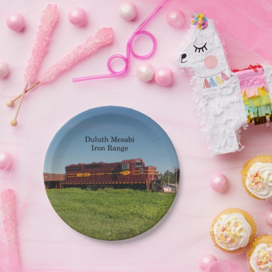 Duluth Mesabi Iron Range Eng 316 Papierplatte Pappteller (Party)