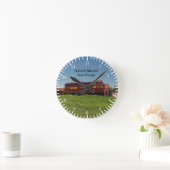 Duluth Mesabi Iron Range Locomotive clock Runde Wanduhr (Zuhause)