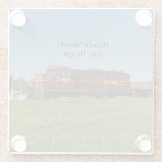 Duluth Mesabi Iron Range Untersetzer (Rückseite)