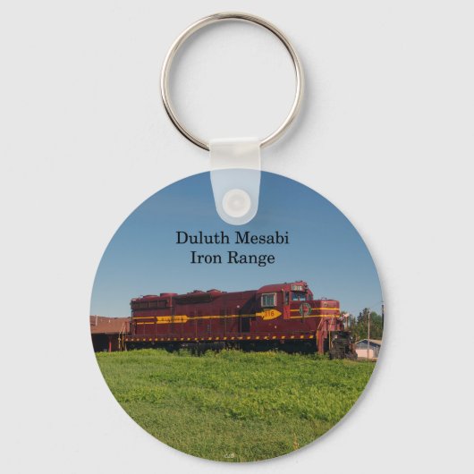 Duluth Mesabi Locomotive 316 key chain Schlüsselanhänger (Vorderseite)