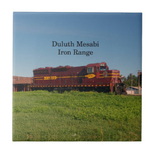 Duluth Mesabi Lokomotive 316 til Fliese